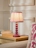 Pink Mini Bobbin Table Lamp