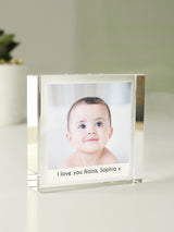Next PMC Personalised Photo Upload Crystal Token Ornament- Buy online at McGrocer