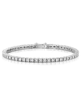 Next The Diamond Store White 0.57ct Tennis Bracelet Sterling Silver Gift- Buy online at McGrocer