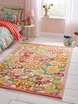 Next Lucy Tiffney Campion Floral Wool Tufted Rug- Buy online at McGrocer