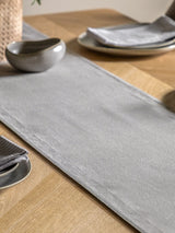Next Gallery Home Grey Large Dove Fabric Table Runner 250 x 36cm- Buy online at McGrocer