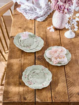 Next Shabby Chic by Rachel Ashwell Bird Garden Floral Print Side Plates Fine China Set of 4- Buy online at McGrocer