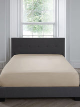 Next Appletree Natural Plain Dye 100% Cotton Deep Fitted Bed Sheet- Buy online at McGrocer