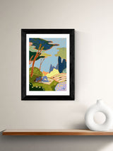 McGrocer East End Prints Black Forever Holiday Framed Art Print- Buy online at McGrocer