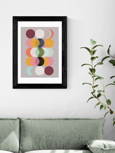 Next East End Prints Black Moods and Moons Framed Art Print- Buy online at McGrocer