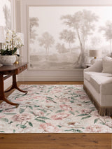 Next Hug Rug Pink Blooming Peonies Rug- Buy online at McGrocer