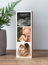 Next No Ordinary Gift Personalised Mother's Day Triple Photo Wooden Block 6 x 17 x 1.7 cm- Buy online at McGrocer
