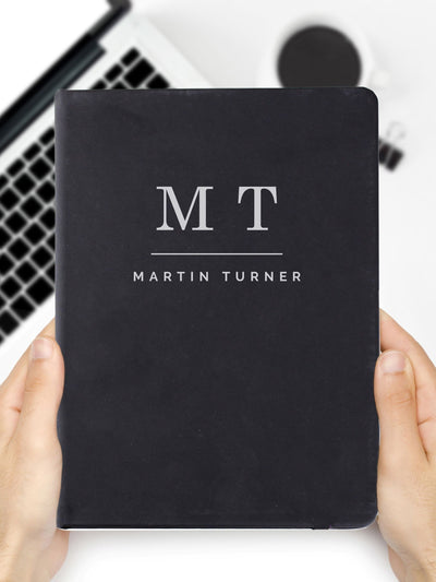 Next PMC Personalised Initials A5 Hardback Notebook- Buy online at McGrocer