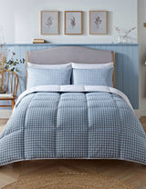 M&S Night Lark Gingham 4.5 Tog Coverless Duvet Set- Buy online at McGrocer