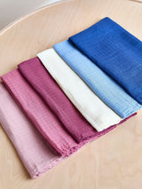 Next JoJo Maman Bébé Dusky Pastel Baby Muslin Cloths (6-Pack)- Buy online at McGrocer