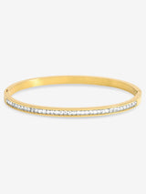Next Jon Richard Gold Plated Waterproof Crystal Row Bangle Bracelet- Buy online at McGrocer