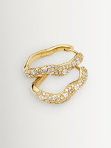 Next Missoma Molten Snow Small Hoop Earrings- Buy online at McGrocer