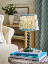Next Green Mini Bobbin Table Lamp- Buy online at McGrocer