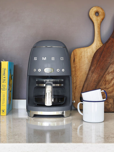 Next Smeg Grey Drip Filter Coffee Machine- Buy online at McGrocer