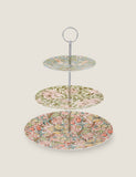 Morris & Co patterned porcelain cake stand - British product