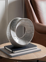 Next Gallery Home Grey Large Beale Ornaments Sculpture- Buy online at McGrocer