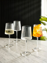 Next Clear Collins Wine Glasses Set of 4 - 22.5cm Height- Buy online at McGrocer