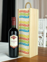 Next Le Bon Vin Grandad Italian Sangiovese Wooden Boxed Red Wine 750ml- Buy online at McGrocer