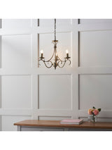Next Gallery Home Antique Brass Banff 3 Bulb Pendant Ceiling Light- Buy online at McGrocer
