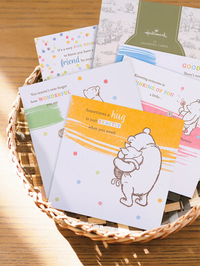 Next Hallmark Disney's Winnie The Pooh Cards 10 Pack 5 Designs Greeting Cards- Buy online at McGrocer