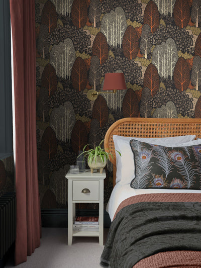 Next Graham & Brown Alizarin Scandiscape Wallpaper 10M- Buy online at McGrocer