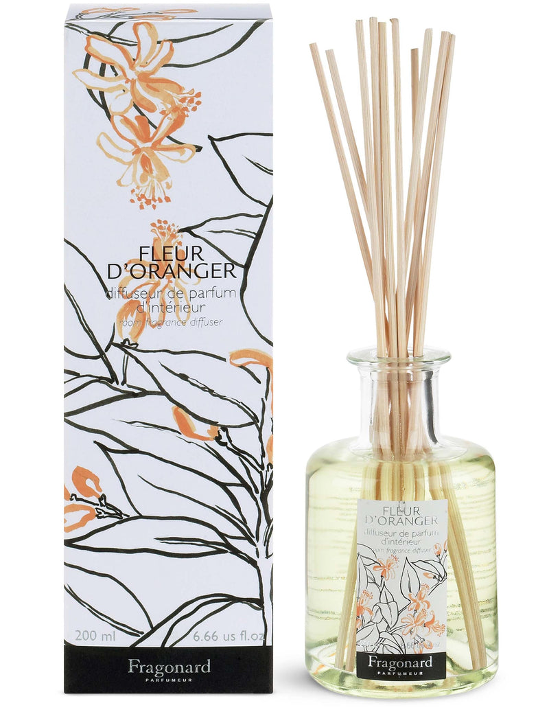 Orange blossom reed diffuser 200ml, imported from the UK