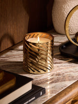 Next Gold Dark Rose and Oud Astrid Scented Candle 10cm- Buy online at McGrocer