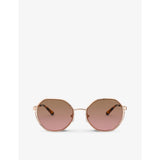 selfridges Michael Kors MK1072 Porto Irregular-Frame Sunglasses- Buy online at McGrocer