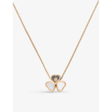Chopard mother-of-pearl and diamond necklace in 18ct rose gold - British product