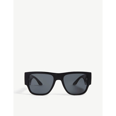 selfridges Versace VE4403 57 Acetate Rectangle Sunglasses with Mirrored Lenses- Buy online at McGrocer