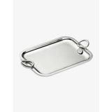 selfridges Christofle Vertigo Silver-Plated Tray 20cm x 26cm- Buy online at McGrocer