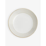 selfridges Wedgwood Gio Gold Geometric-Pattern Bone-China Pasta Bowl 24cm- Buy online at McGrocer