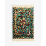 selfridges Seletti Loredana Longo Your Voice Can't Change The World Woven Rug 120cm x 80cm- Buy online at McGrocer
