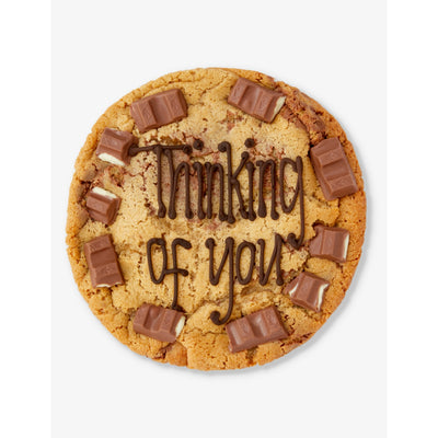 selfridges Blondies Kitchen Thinking of You Seven-Inch Milk Chocolate and Kinder Bar Cookie 0.5kg- Buy online at McGrocer