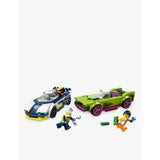 LEGO building set Police Car and Muscle Car Chase 213 pieces, UK version