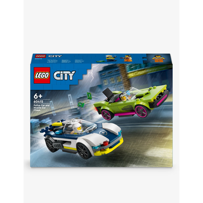 LEGO building set Police Car and Muscle Car Chase 213 pieces, UK version