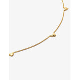 Monica Vinader necklace heart charm 16-18 inch - British product