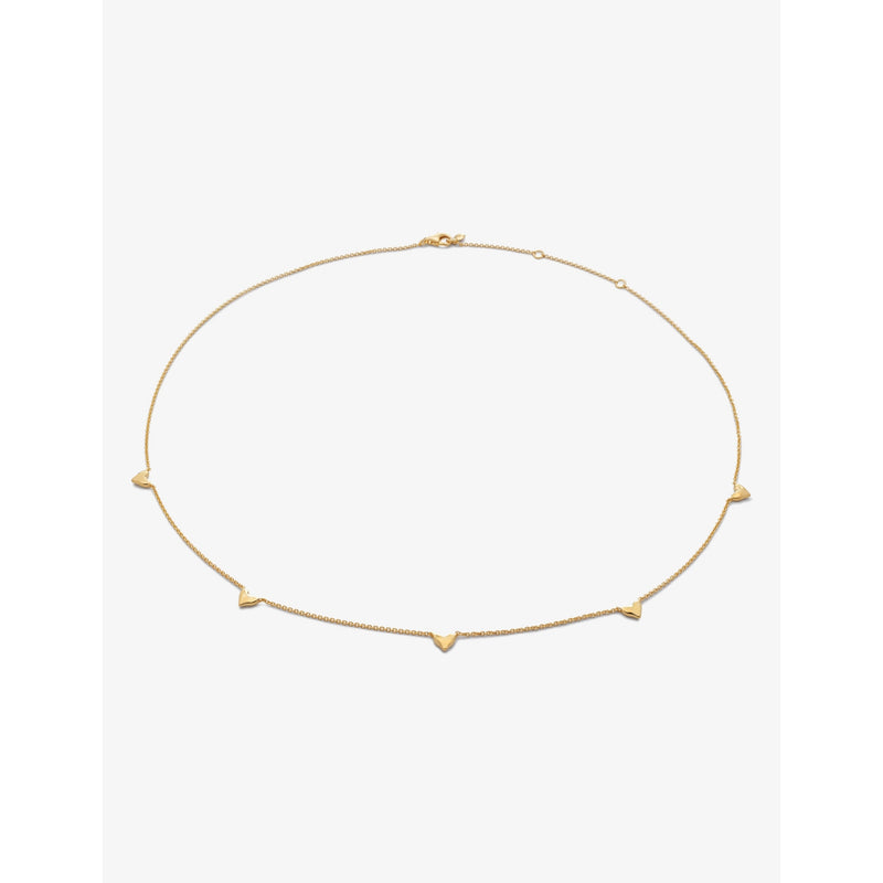 Monica Vinader necklace heart charm 16-18 inch - British product