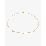 Monica Vinader necklace heart charm 16-18 inch - British product