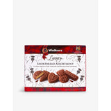selfridges Walker's Chocolate Coated Shortbread Assortment Biscuit Selection Box 230g- Buy online at McGrocer