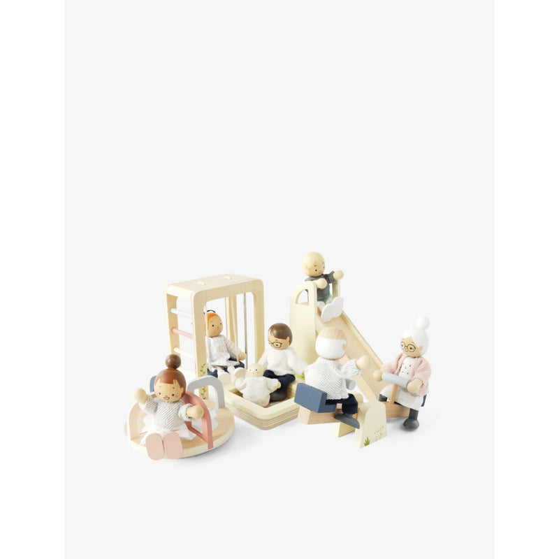 Le Toy Van wooden dolls house outdoor playset (British brand)