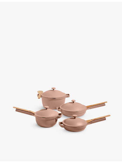 selfridges Our Place Always Pan and Perfect Pot 4-Piece Aluminium Cookware Set- Buy online at McGrocer