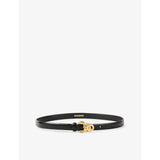 selfridges Sandro Slim Leather Belt- Buy online at McGrocer