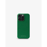 selfridges MINTAPPLE Top Grain Leather Phone Case for iPhone 16 Pro- Buy online at McGrocer
