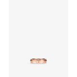 selfridges Tiffany & Co. Tiffany T Narrow 18ct Rose-Gold Ring- Buy online at McGrocer