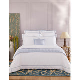 selfridges Yves Delorme Athena Celeste Cotton Flat Sheet- Buy online at McGrocer
