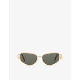 selfridges Celine Metaltriomphe Square-Frame Metal Sunglasses- Buy online at McGrocer