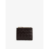 selfridges Bottega Veneta Intrecciato Compact Leather Wallet- Buy online at McGrocer
