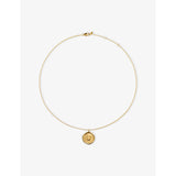 selfridges Monica Vinader Initial U Stamp 18ct Yellow Gold Vermeil Chain Necklace- Buy online at McGrocer