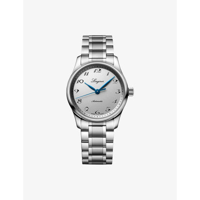 selfridges Longines Master Collection Blue Hands Stainless Steel Automatic Watch- Buy online at McGrocer